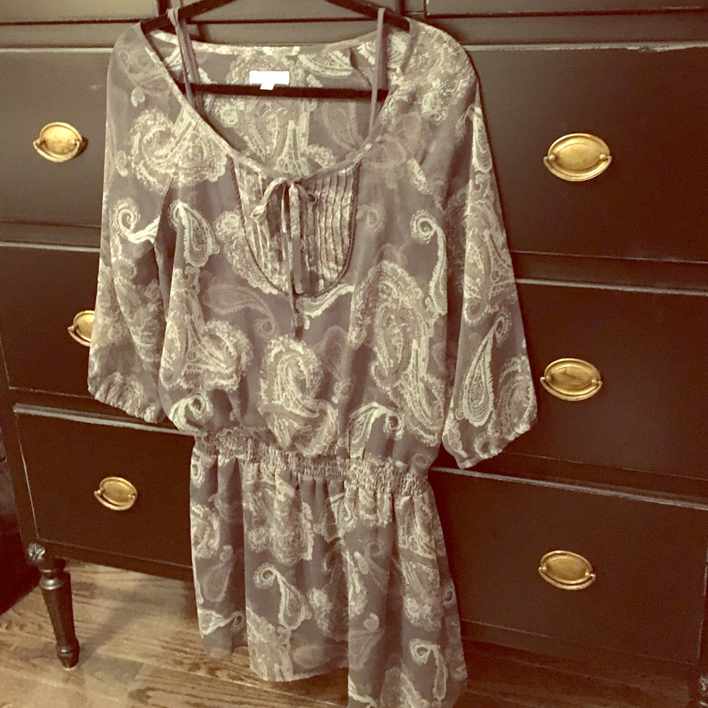 aerie drop-waist dress